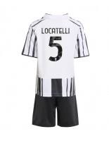 Juventus Manuel Locatelli #5 Domácí dres pro děti 2025-26 Krátký Rukáv (+ trenýrky)